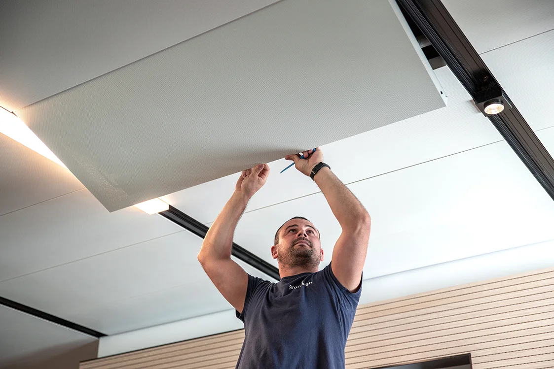Apertura controsoffitto Smart Roll — step 5